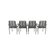 Palaio Chair - Grey (Set of 4) - Aleefurnishing