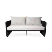 Phaios Patio Sofa Conversation Set - Black - Aleefurnishing