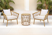 3-Piece Wicker Outdoor Bistro Set - Buy Sheldon Chat Set Online