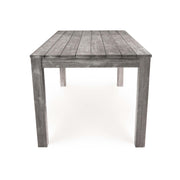 Otago Wood Dining Table - Grey - Aleefurnishing