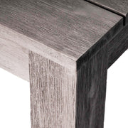 Otago Wood Dining Table - Grey - Aleefurnishing