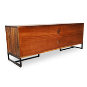 Antico Brown Wooden TV Cabinet - Aleefurnishing