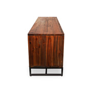 Antico Brown Wooden TV Cabinet - Aleefurnishing