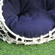 Venezia Cat Hut with Dark Blue Cushion - Aleefurnishing