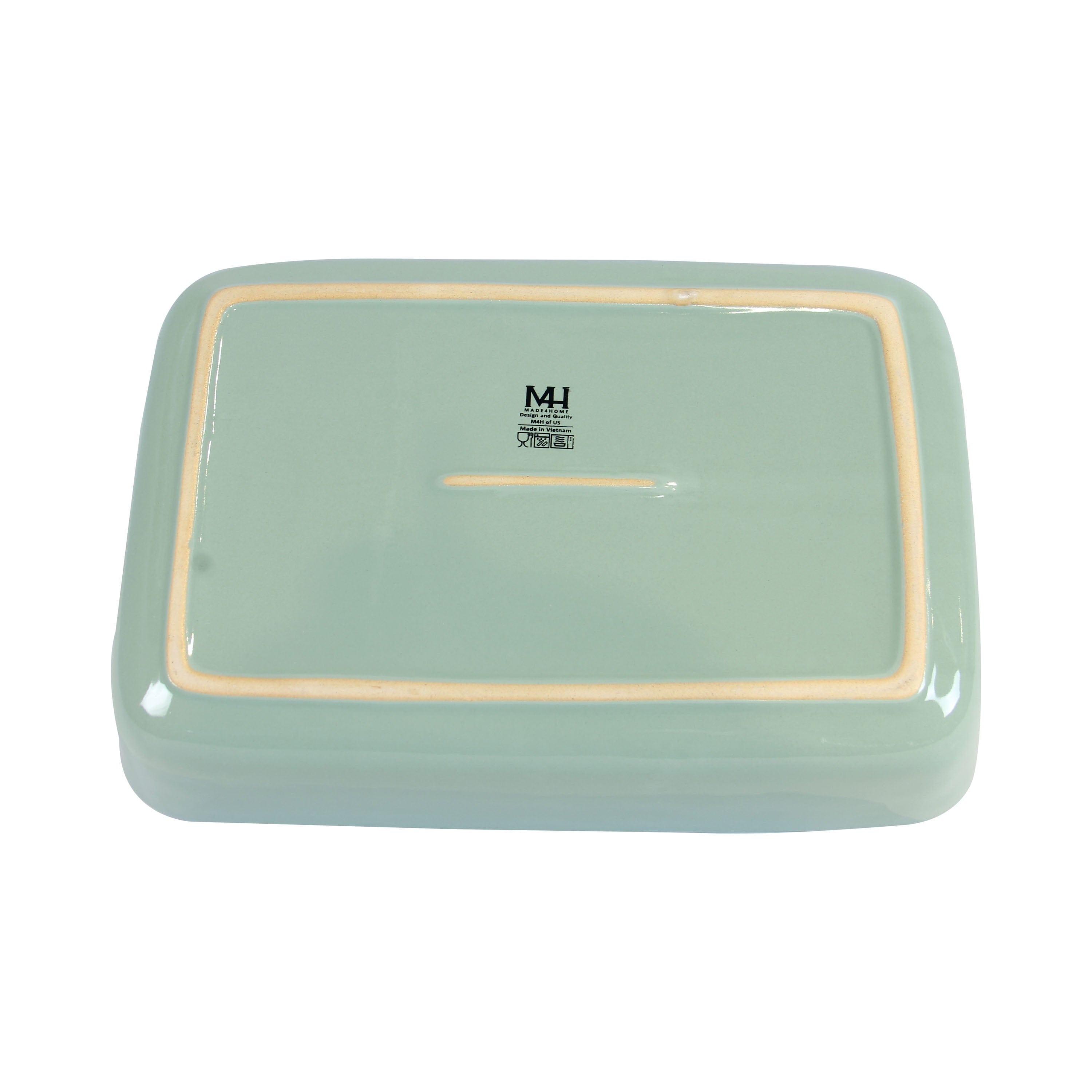 Anchor Baking Dishes Set of 2 - Olive - Aleefurnishing