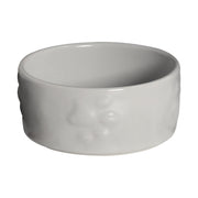 Pasto Paw Light Light Grey Ceramic Pet Bowl (Set of 2) - Aleefurnishing