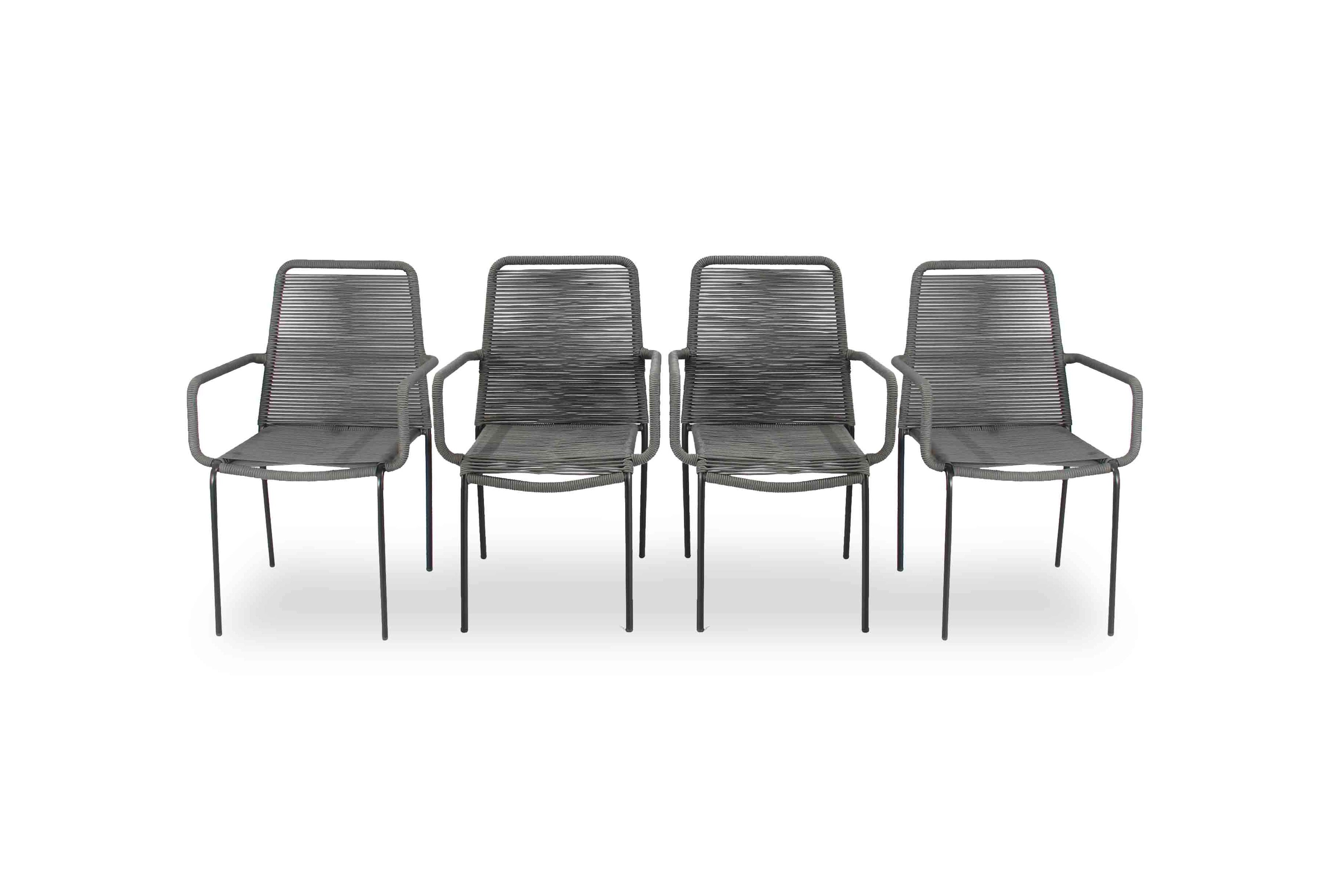 Palaio Chair - Grey (Set of 4)