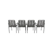 Palaio Chair - Grey (Set of 4) - Aleefurnishing