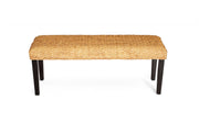 Naiad Natural Water Hyacinth Woven Bench